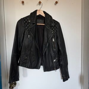 All Saints Leather Jacket